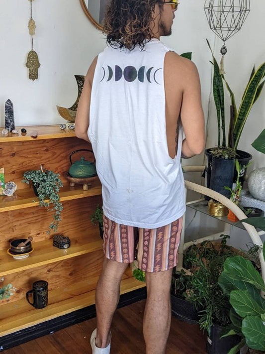 Retro Boho Drawstring Summer Shorts