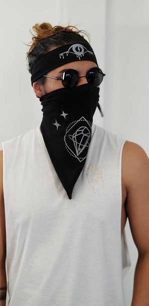 Reflective Dripping Eye Headband