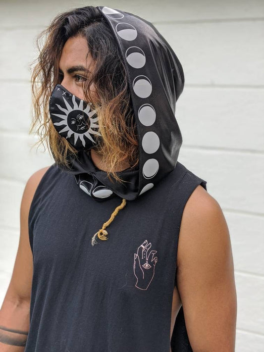 Reflective Moon Phase Hood