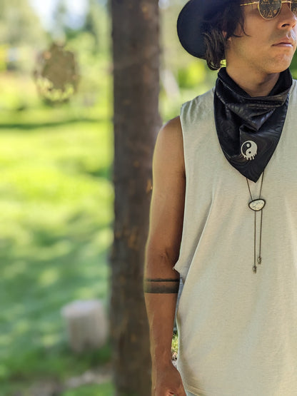 Reflective Yin Yang Bandana