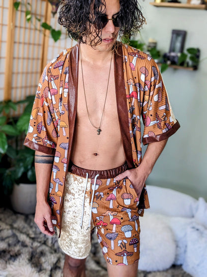 Retro Mushroom Kimono