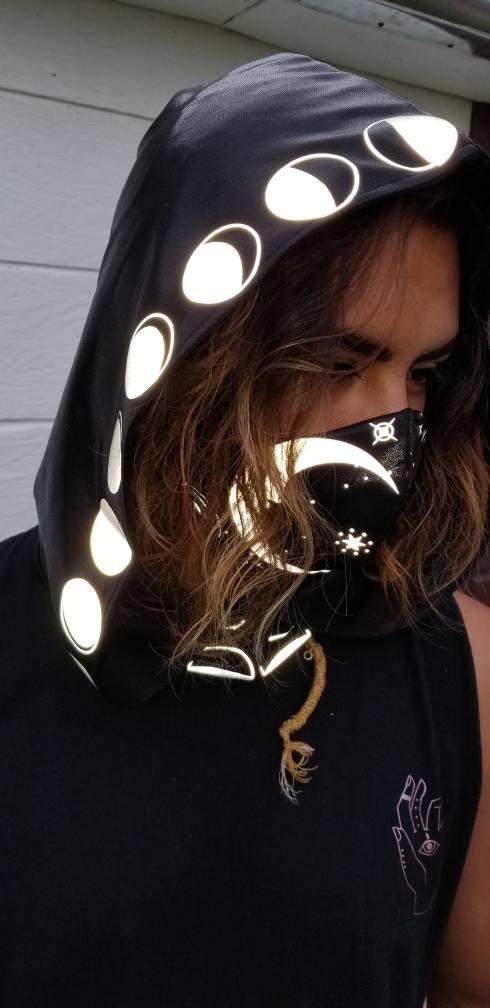Reflective Moon Phase Hood