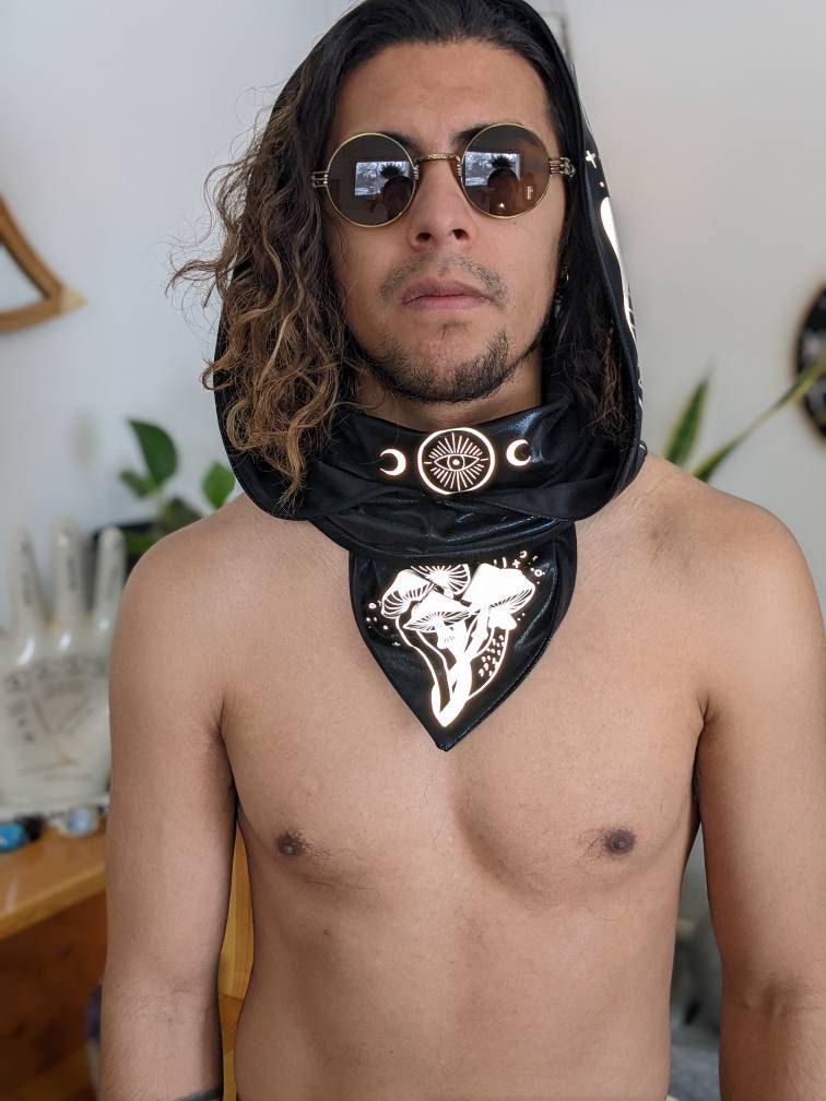 Reflective Mushroom Hood