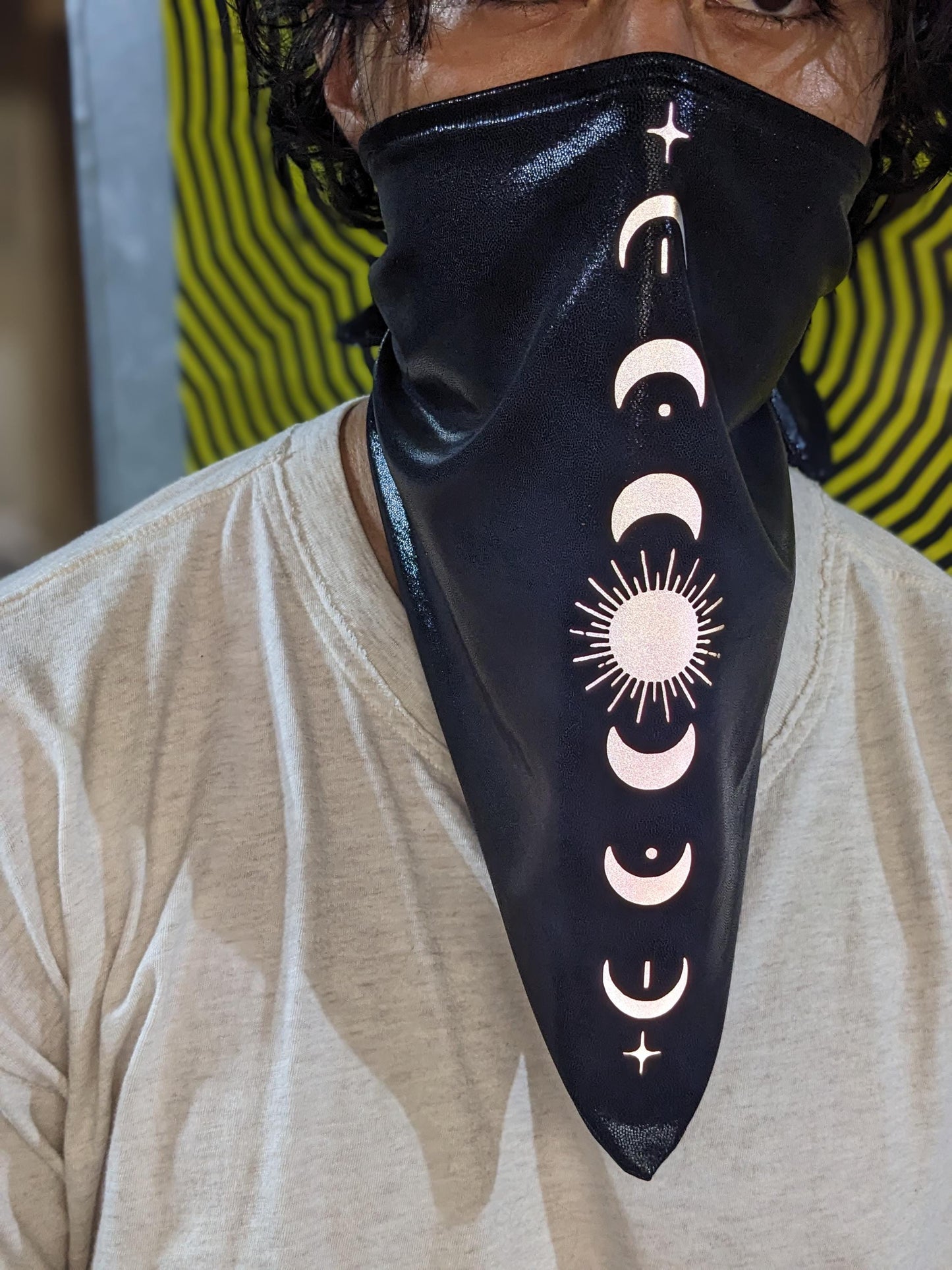 Reflective Moon Phase Bandana