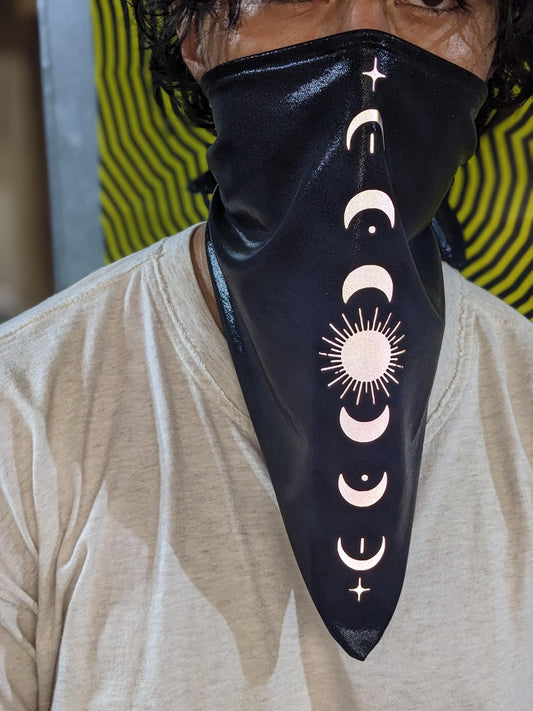 Reflective Moon Phase Bandana