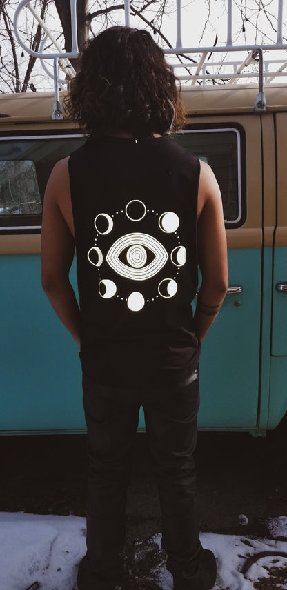 Reflective Mystic Moon Cut Off