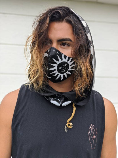 Reflective Moon Phase Hood