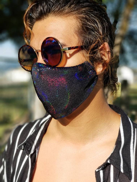 Reusable Iridescent Mask