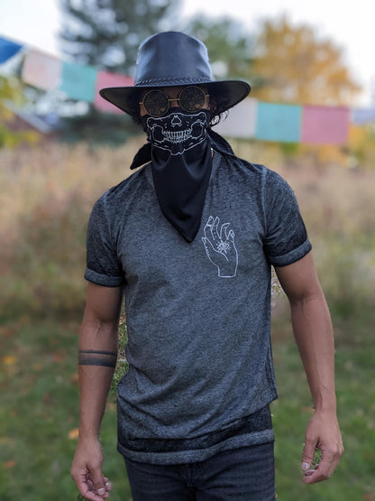 Reflective Skull Bandana