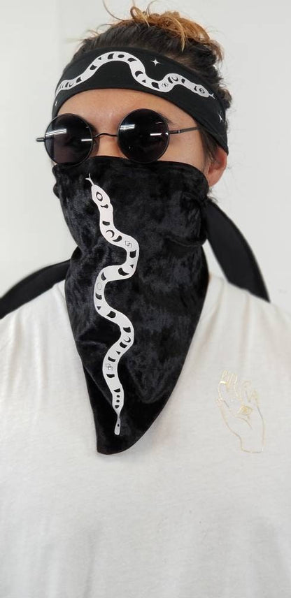 Reflective Snake Headband