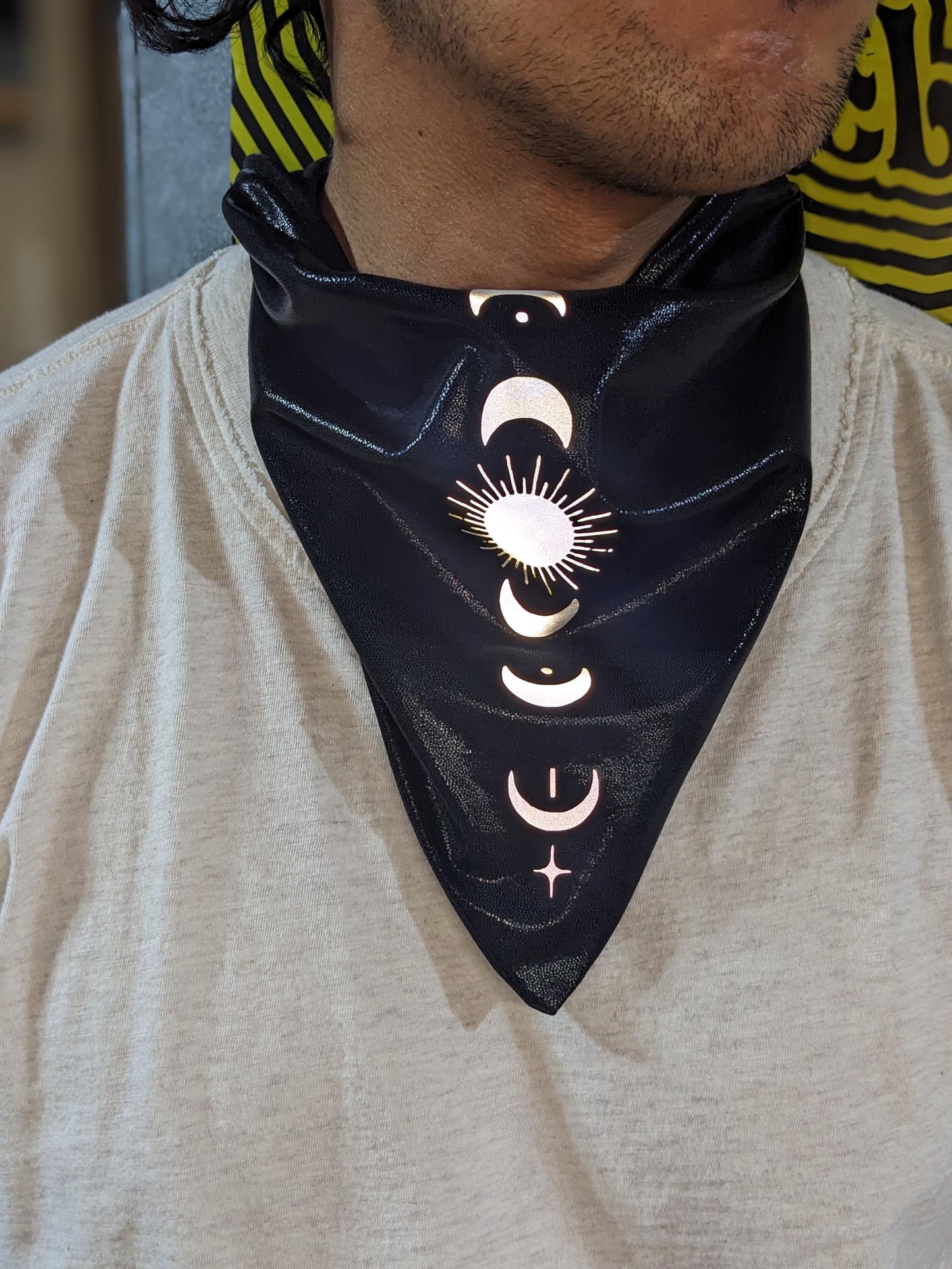 Reflective Moon Phase Bandana