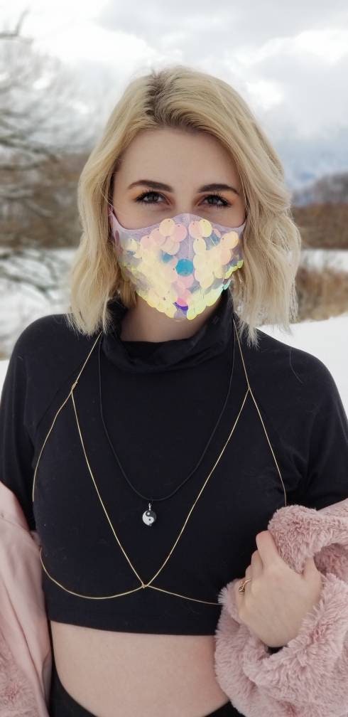 Sequin Mask