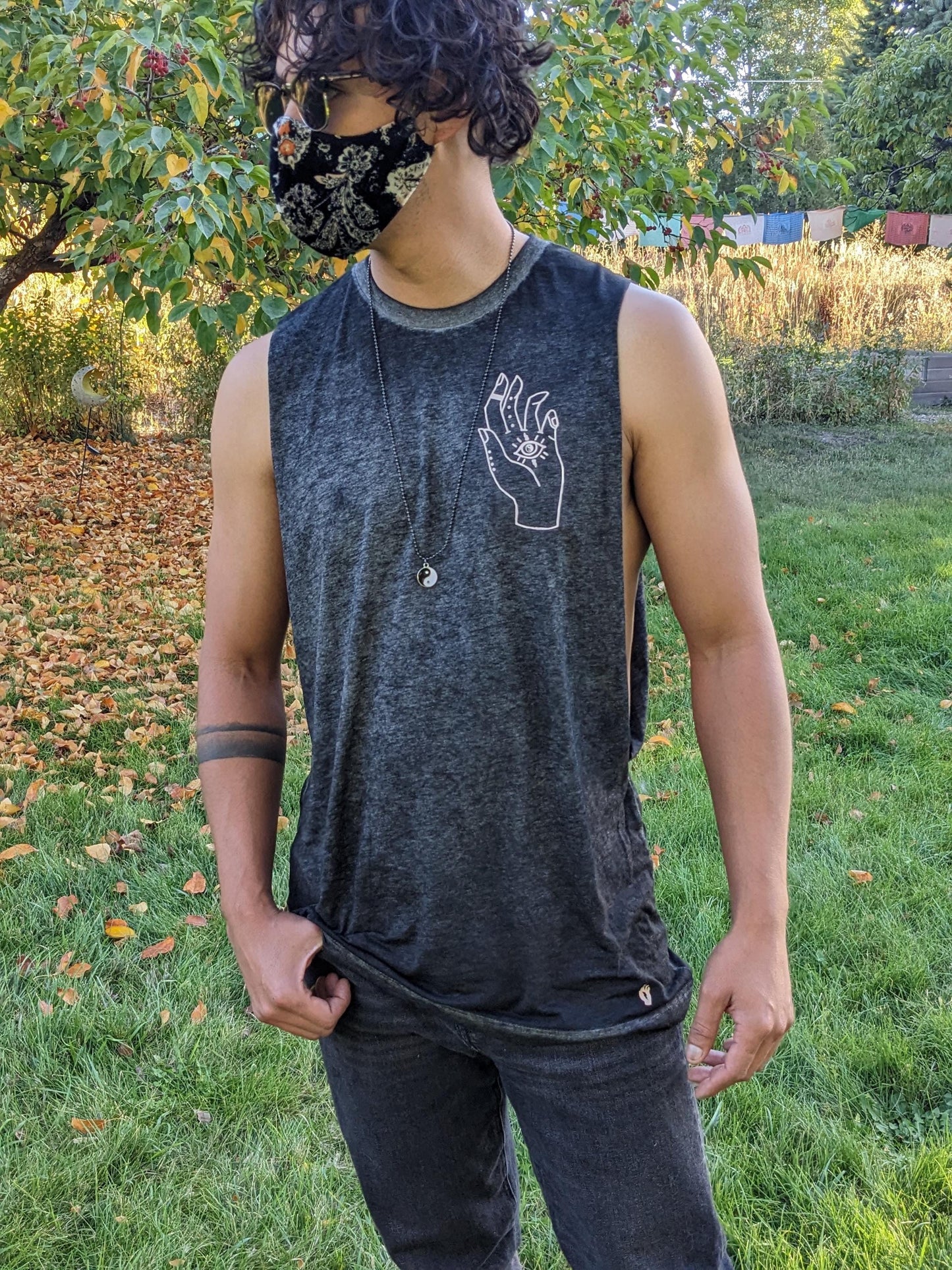 Paisley Velvet Face Mask: Reusable Boho Fashion Mask