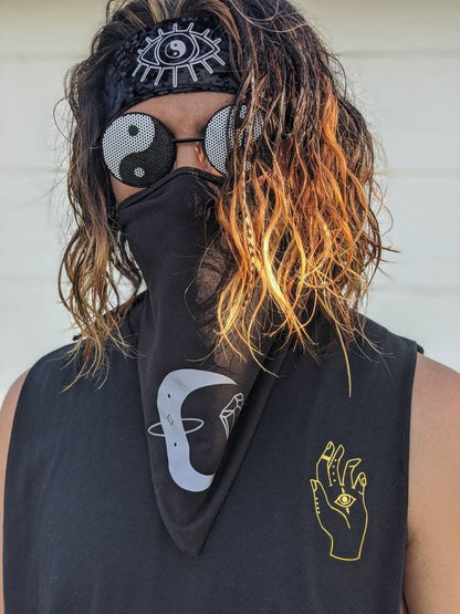 Reflective Third Eye Rave Headband