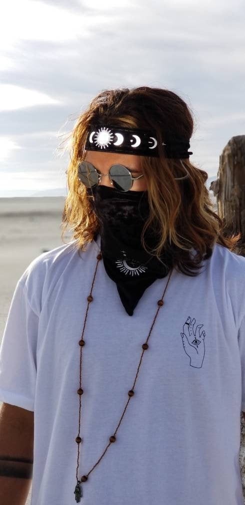 Reflective Moon Phase Headband