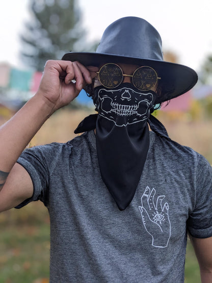 Reflective Skull Bandana