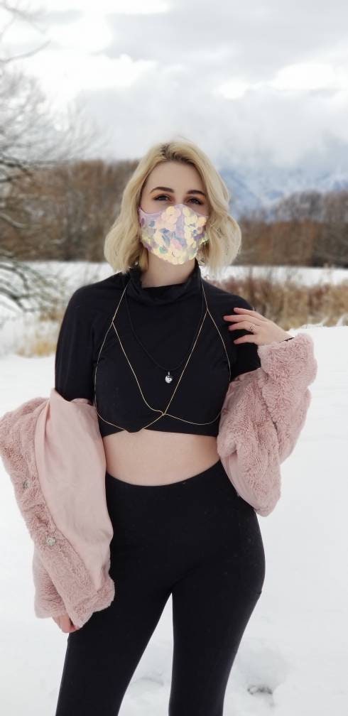 Sequin Mask