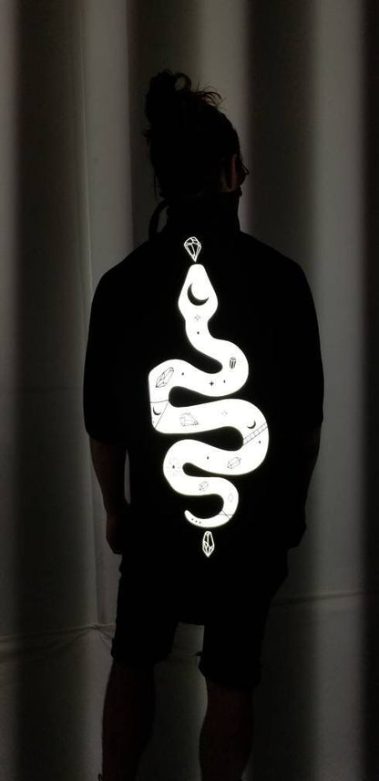 Reflective Snake Kimono
