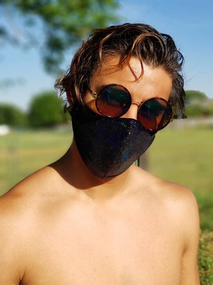 Reusable Iridescent Mask