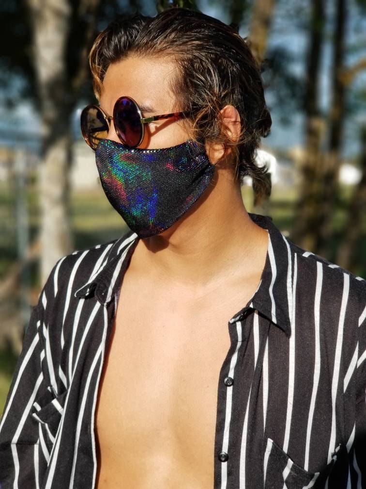 Reusable Iridescent Mask
