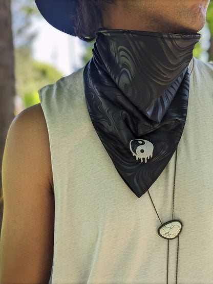 Reflective Yin Yang Bandana