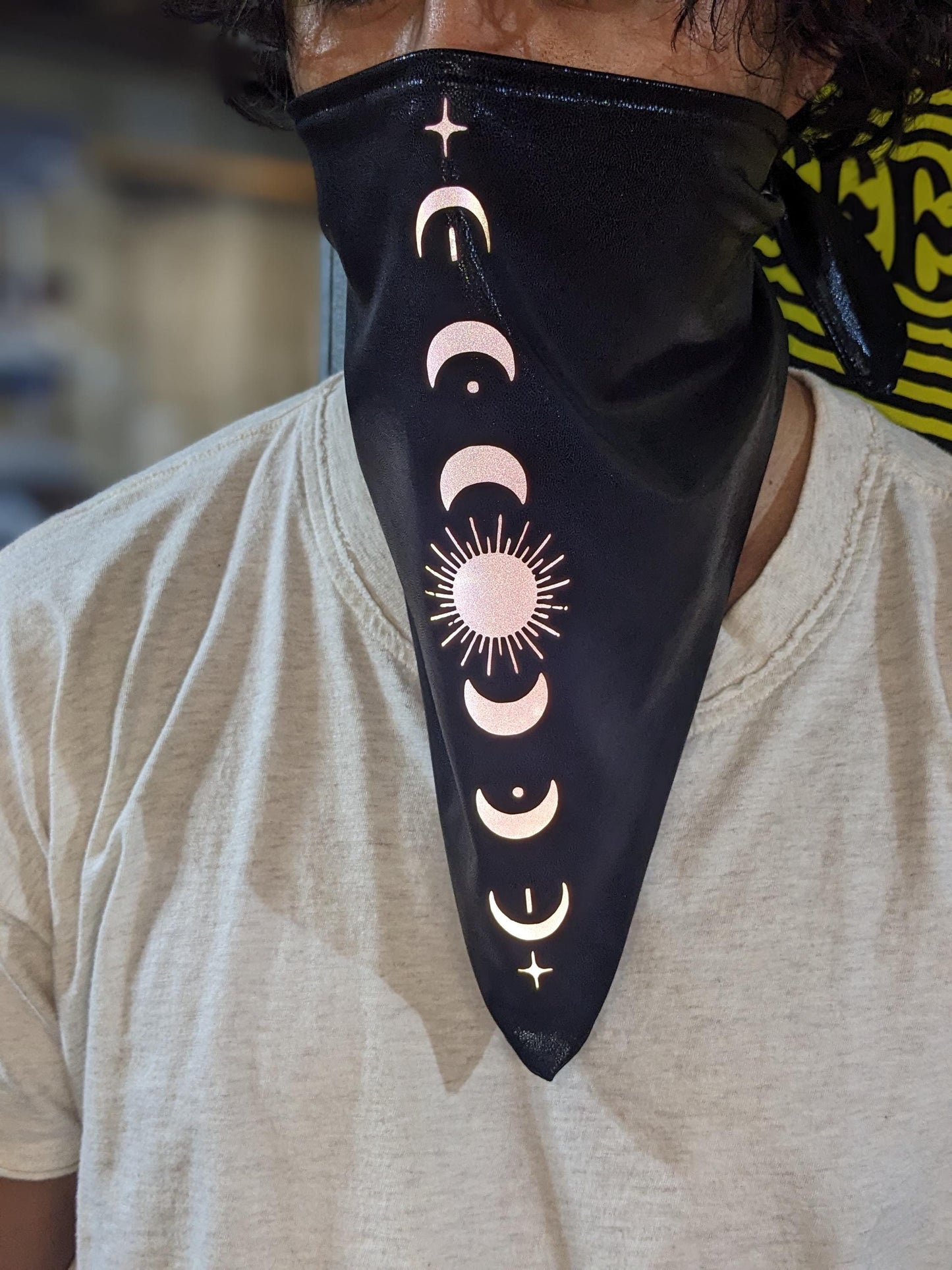Reflective Moon Phase Bandana