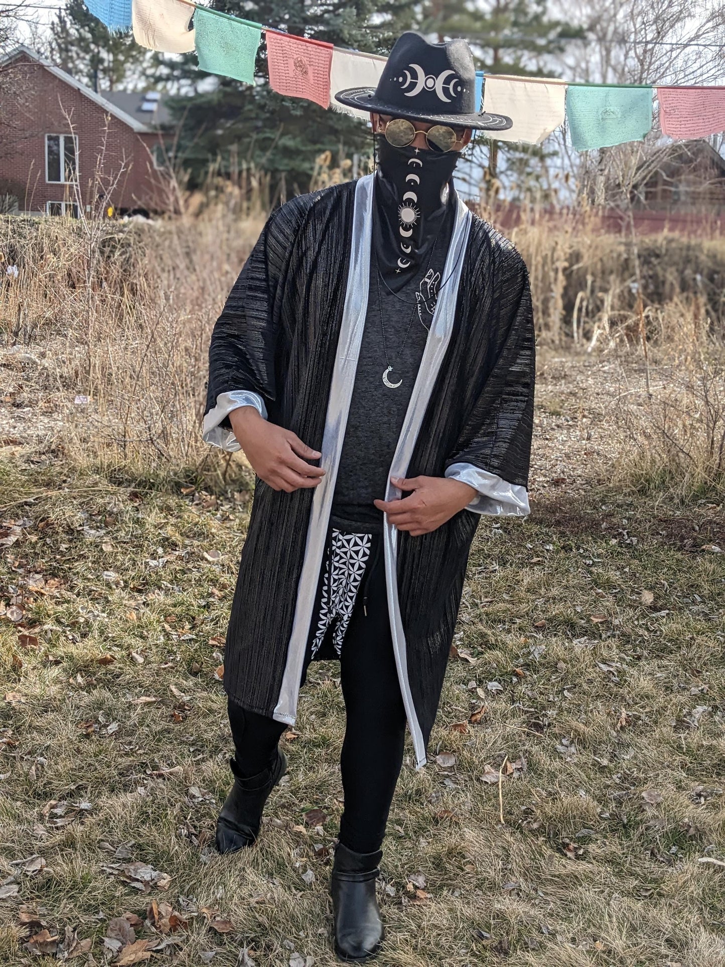 Reflective Moon Phase Bandana