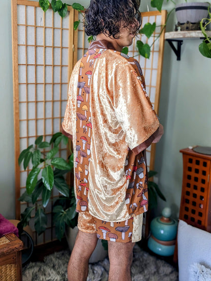 Retro Mushroom Kimono