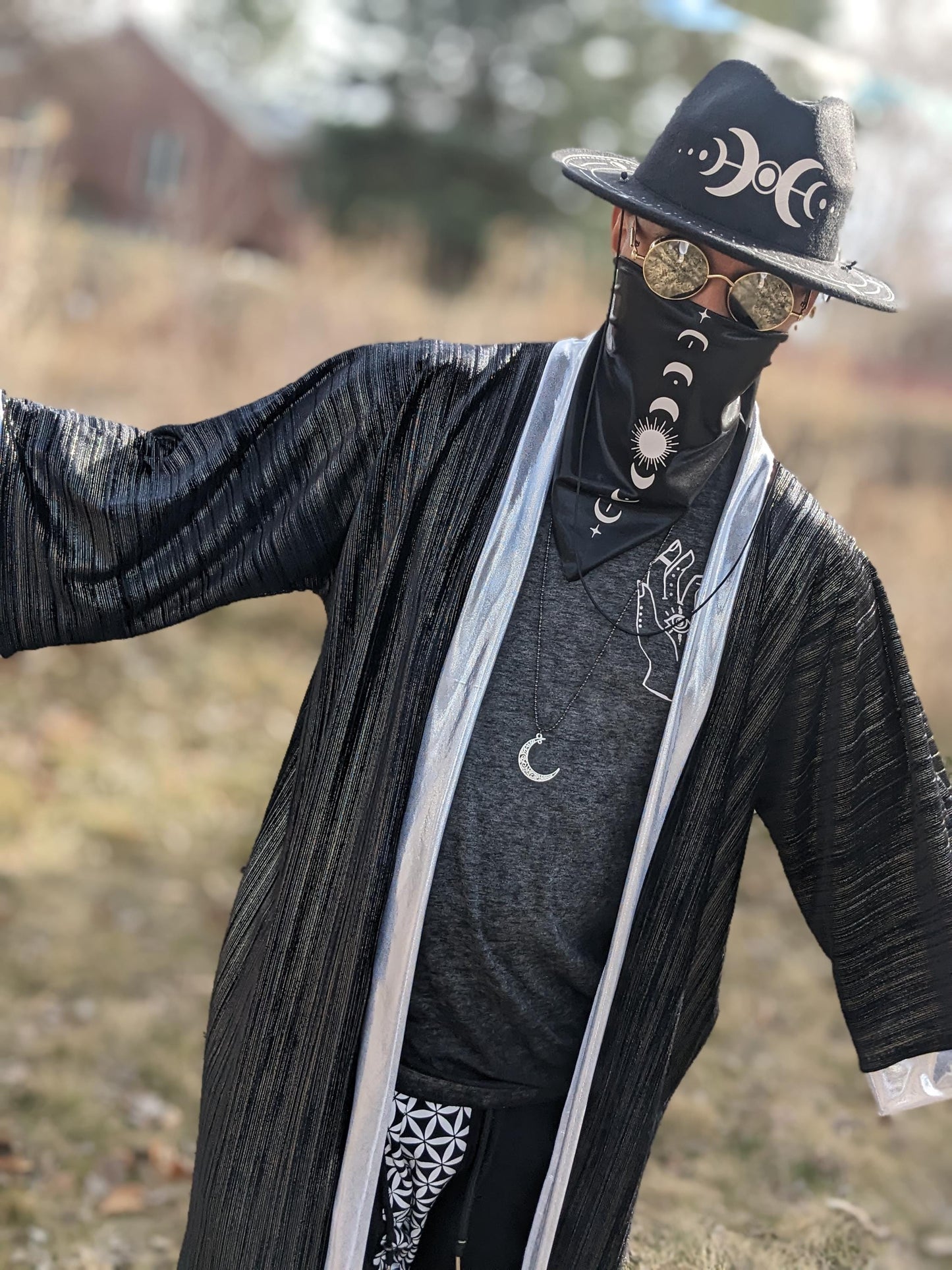 Reflective Moon Phase Bandana