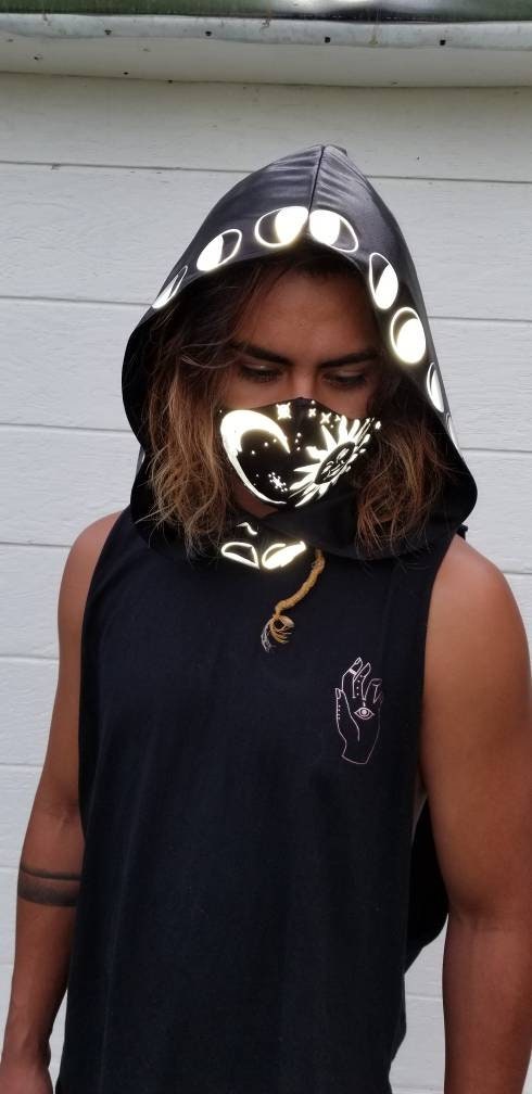 Reflective Moon Phase Hood
