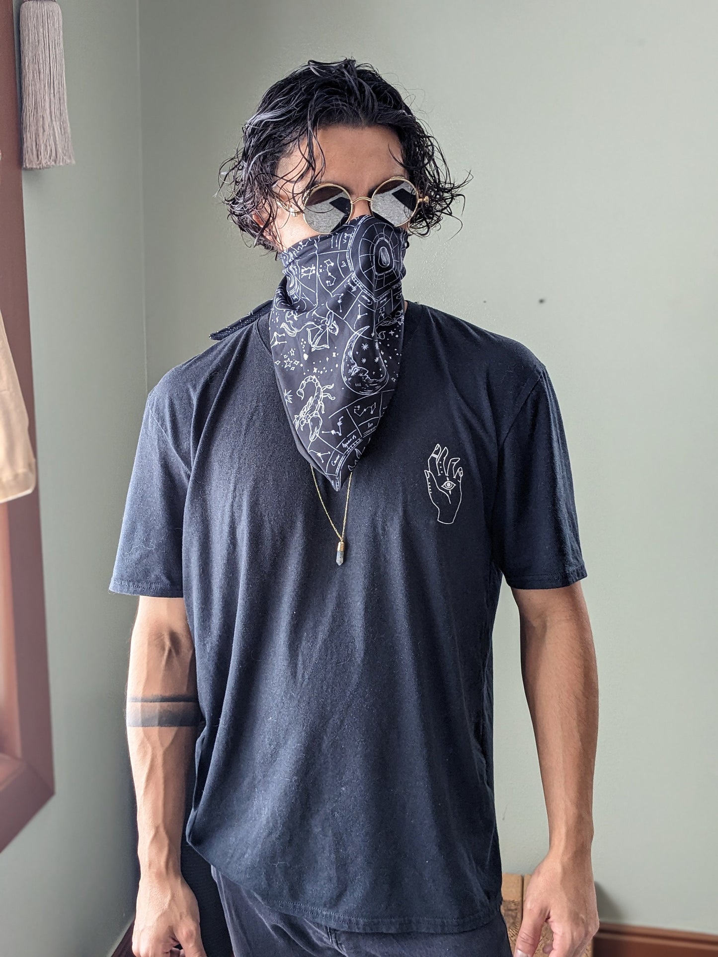 Zodiac Constellation Bandana