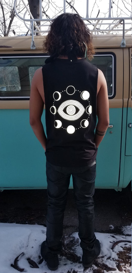 Reflective Mystic Moon Cut Off