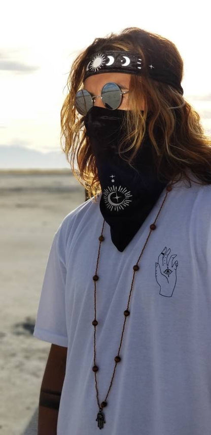 Reflective Moon Phase Headband