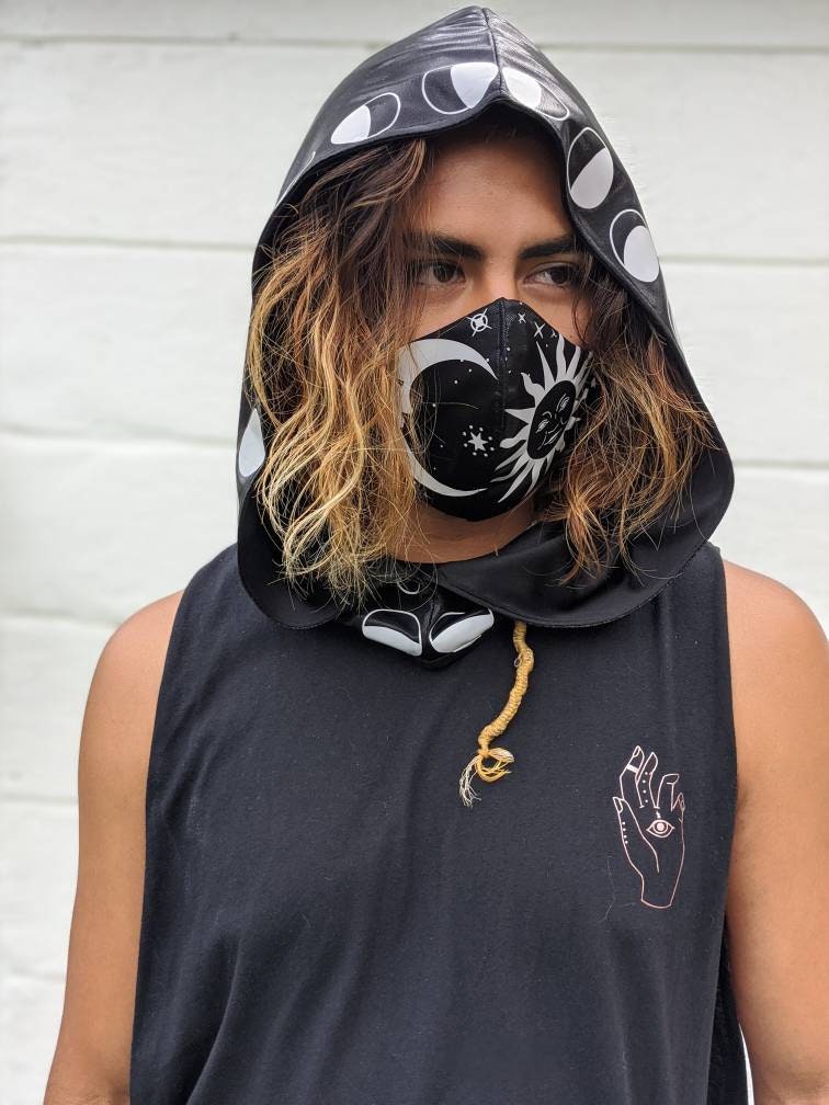 Reflective Moon Phase Hood