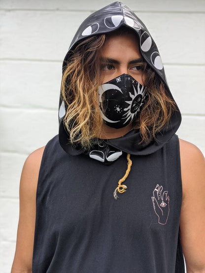 Reflective Moon Phase Hood