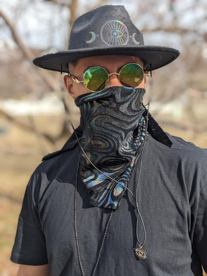 Holographic Swirl Bandana