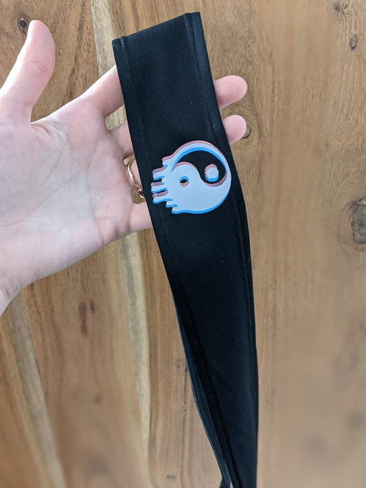 Reflective Yin Yang Headband