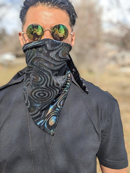 Holographic Swirl Bandana