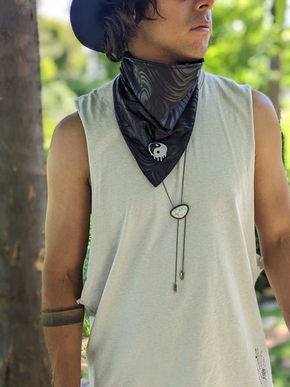 Reflective Yin Yang Bandana