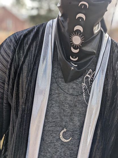 Reflective Moon Phase Bandana