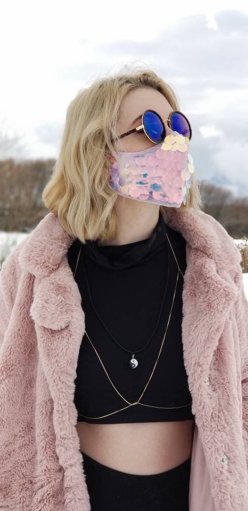 Sequin Mask